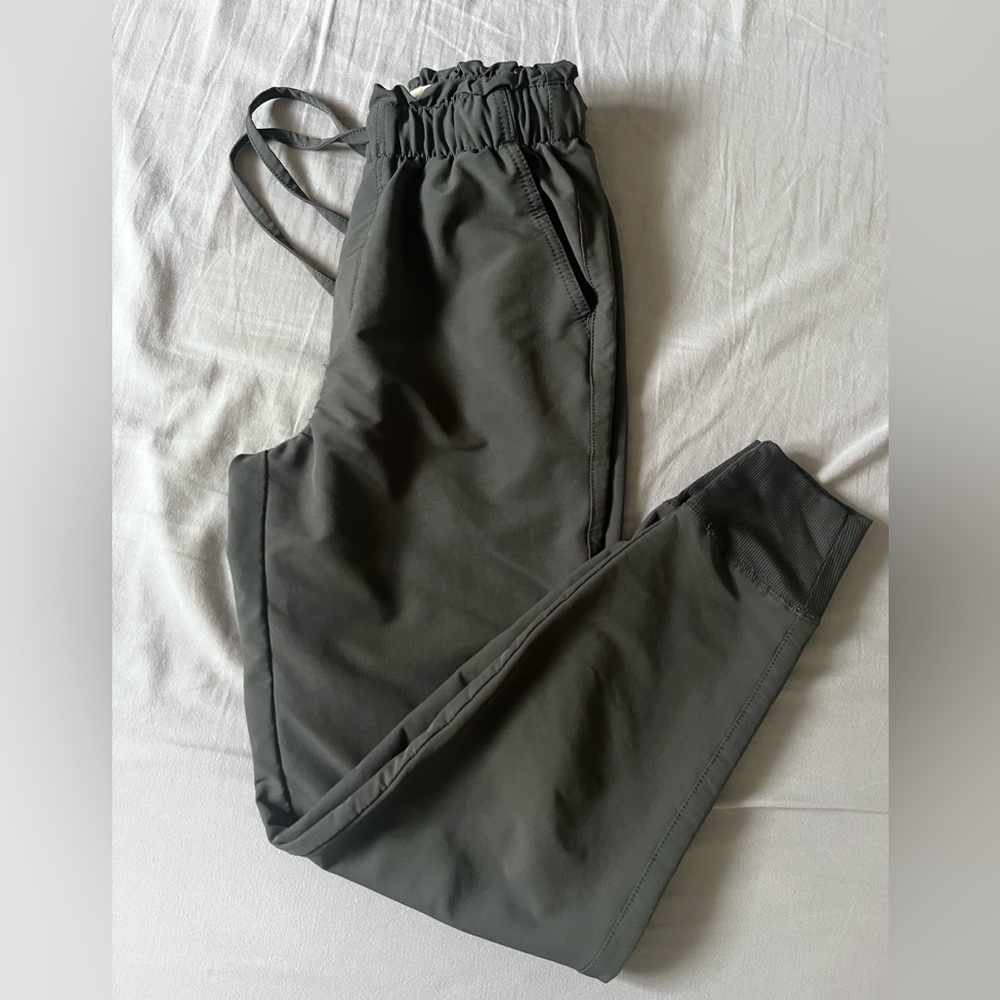 Abercrombie & Fitch Olive Green Track Joggers